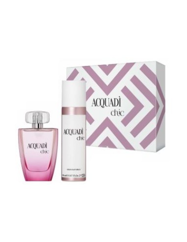 ACQUADI' CHIC EDT 100 ML+DEO SPRAY 150 ML